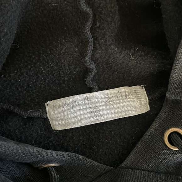 Asymmetrical Distressed Hoodie - Picture 5 of 6